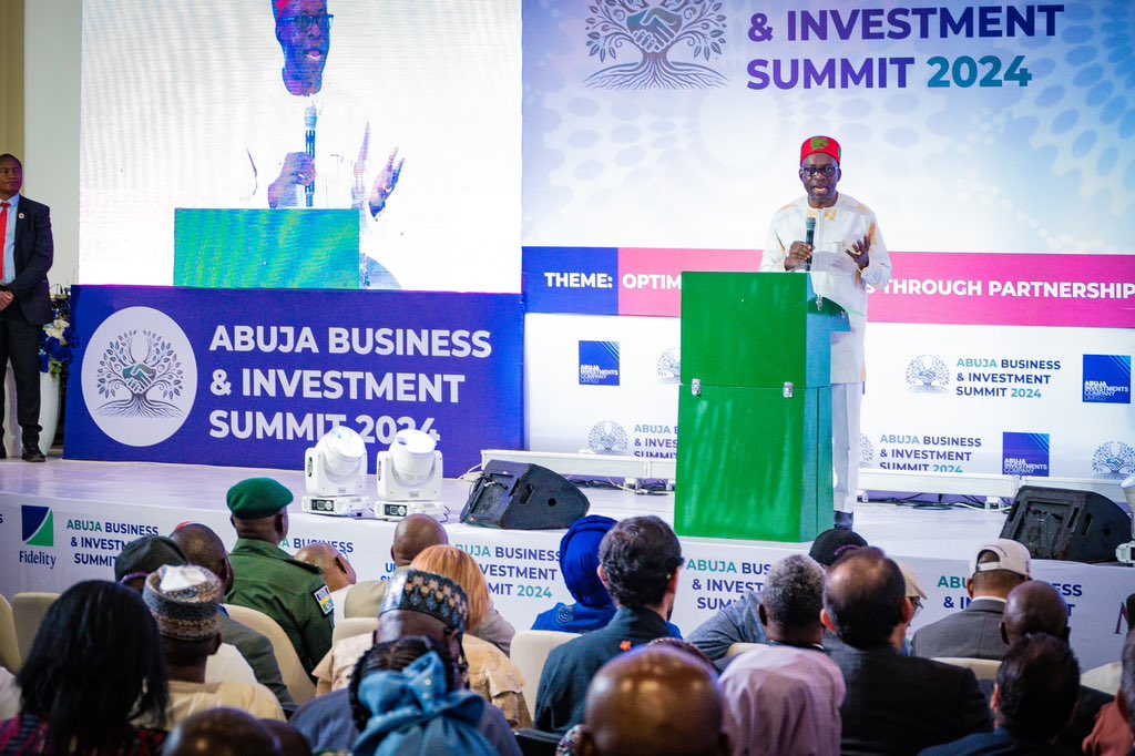 CCSoludo's tweet image. Today, I delivered the keynote address at the inaugural Abuja Business and Investment Summit, organized by the Abuja Investment Company Limited!

My message was clear: to secure Nigeria’s future, we must prioritize domestic investment.
