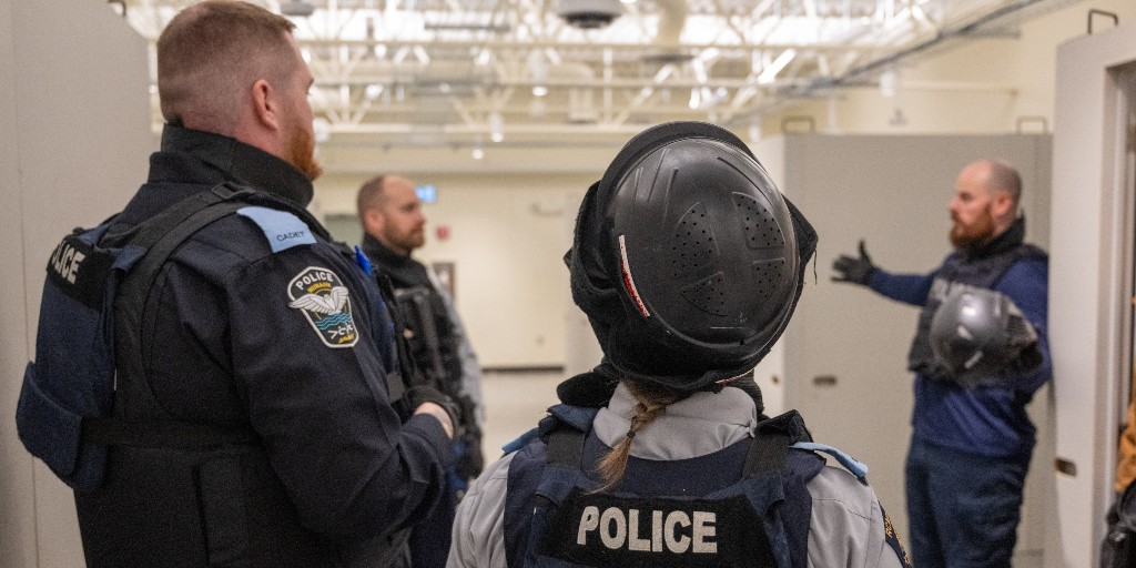 At Depot, cadets receive essential training in Immediate Action Rapid Deployment. This critical training equips them to identify, confront, and neutralize active threats that pose imminent danger to the public. ow.ly/wPwW50TMEfi