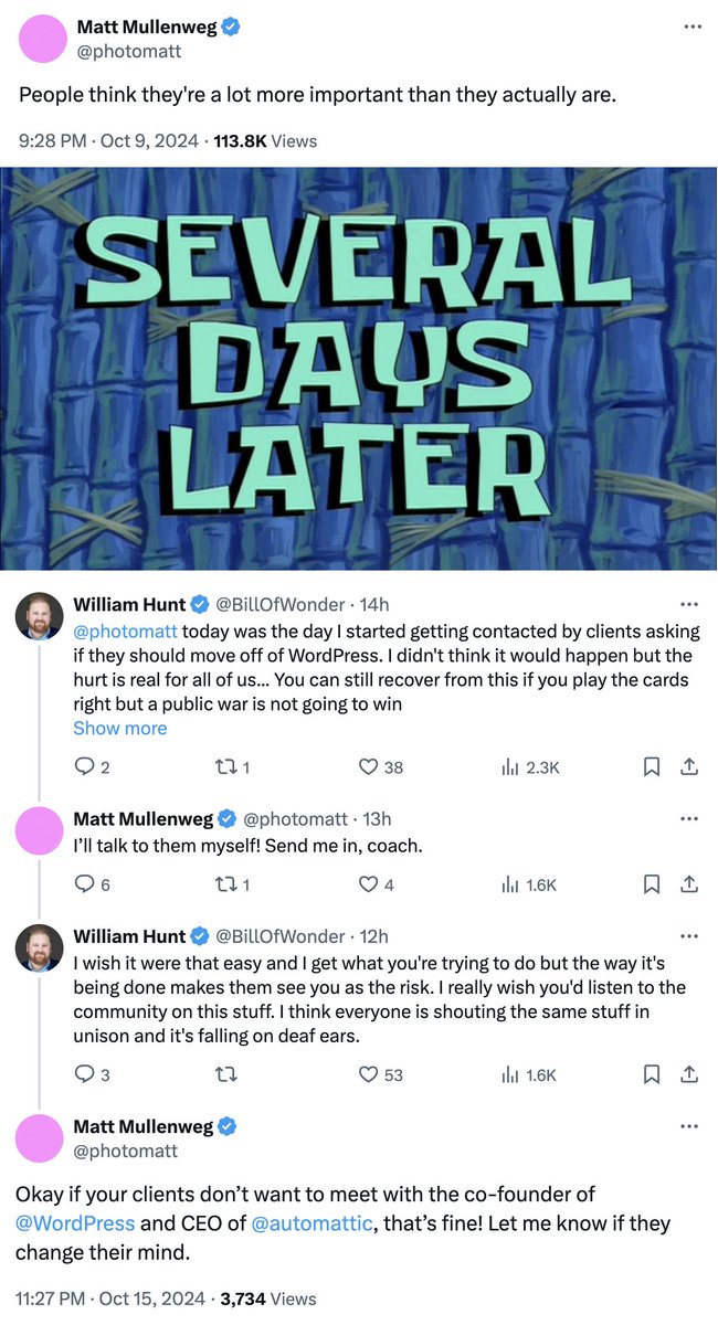 404: <a href="/photomatt/">Matt Mullenweg</a> self awareness not found