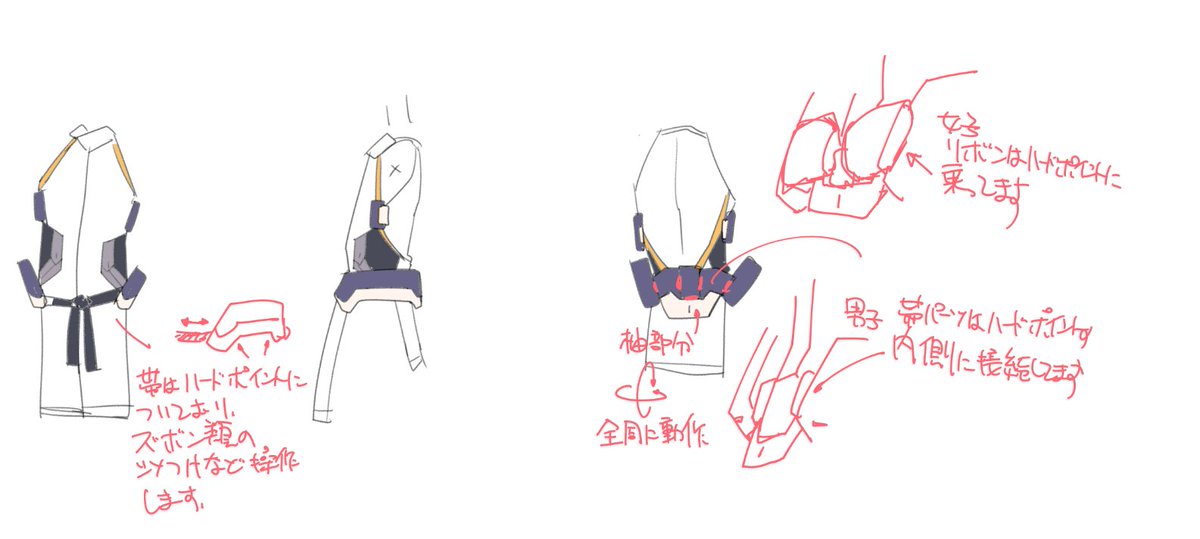 「極東新型制服トーリの方は やっさんの側でアガってるので出せませんが 男子制服は自」|川上稔のイラスト