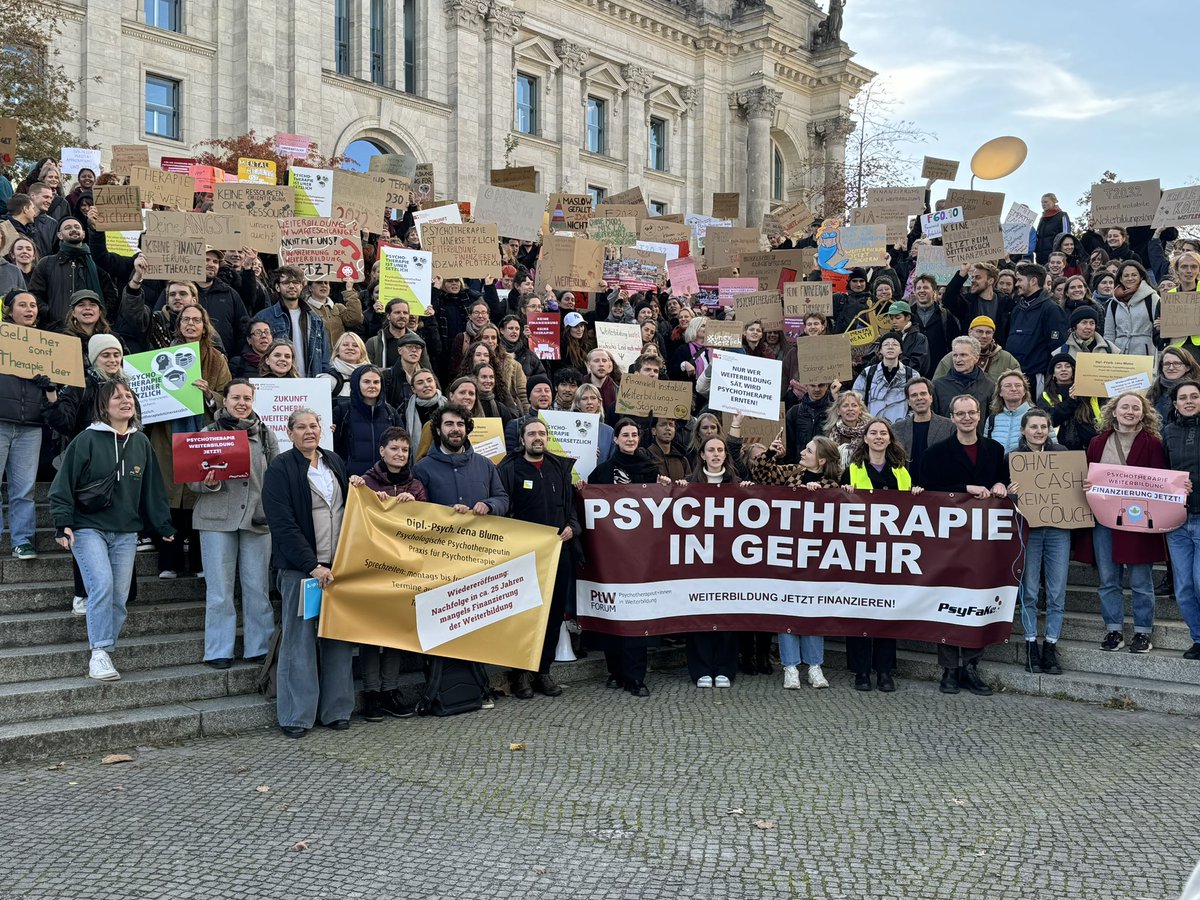 Mal wieder Berlin, mal wieder #psychotherapieistunersetzlich