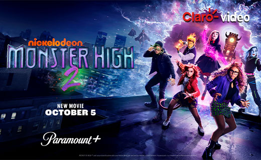 ClaroVideoAR's tweet photo. Nuevas amenazas, nuevas amistades, pero... ¿podrán sobrevivir? 🔮 Monster High 2, ya disponible: https://t.co/NmCnxcNtHD https://t.co/wdDU6ytTTA