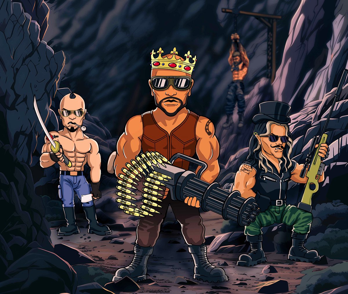 A GANGSTER IS ONLY AS STRONG AS HIS GANG

To be considered for whitelist
- Like this post
- Retweet this post
- Follow <a href="/Bad_Bikers_NFTs/">Bad Bikers</a>
- Tag which gangsters you'd want either side of you in the comments