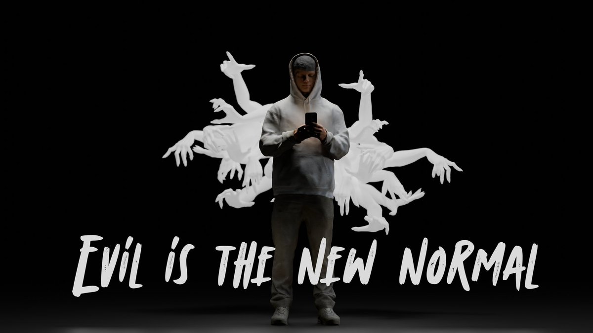 creabillyeth's tweet image. 📺🌀 In a world where headlines twist the truth, can you spot the real from the reel? Explore how 'Evil is the New Normal' in my latest piece. Dare to dive into the media maze with me? #TruthOrLie #MediaRealityCheck #ArtReveals