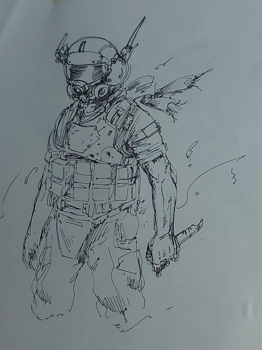 _Shoho79's tweet image. Daily Sketch 16: Barebones