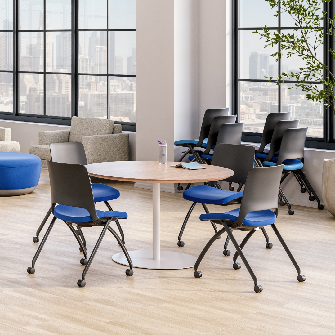 Stowable, stackable, customizable and comfortable — Flyte is a powerful solution for multipurpose spaces. 

Check it out at sitonit.net/flyte

#SitOnItSeating #takeflyte
