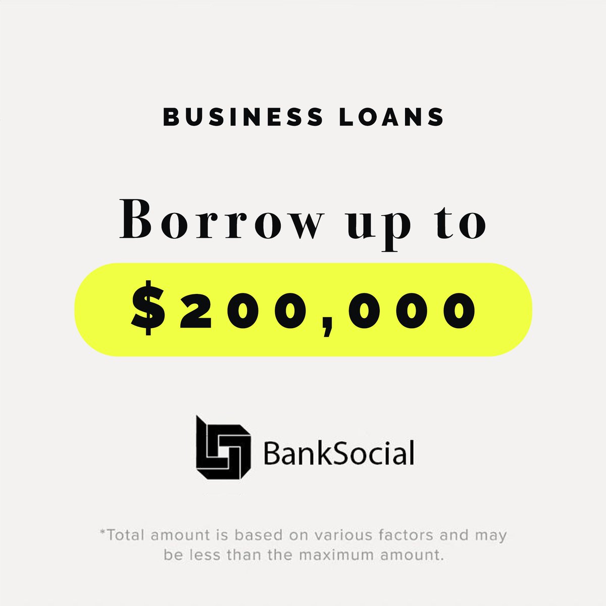 BANKSOCIALio's tweet image. 🚨 The BankSocial DAO is open to anyone and everyone.

Apply here: loans.banksocial.io

#OpenBanking
#DAO
#Loans