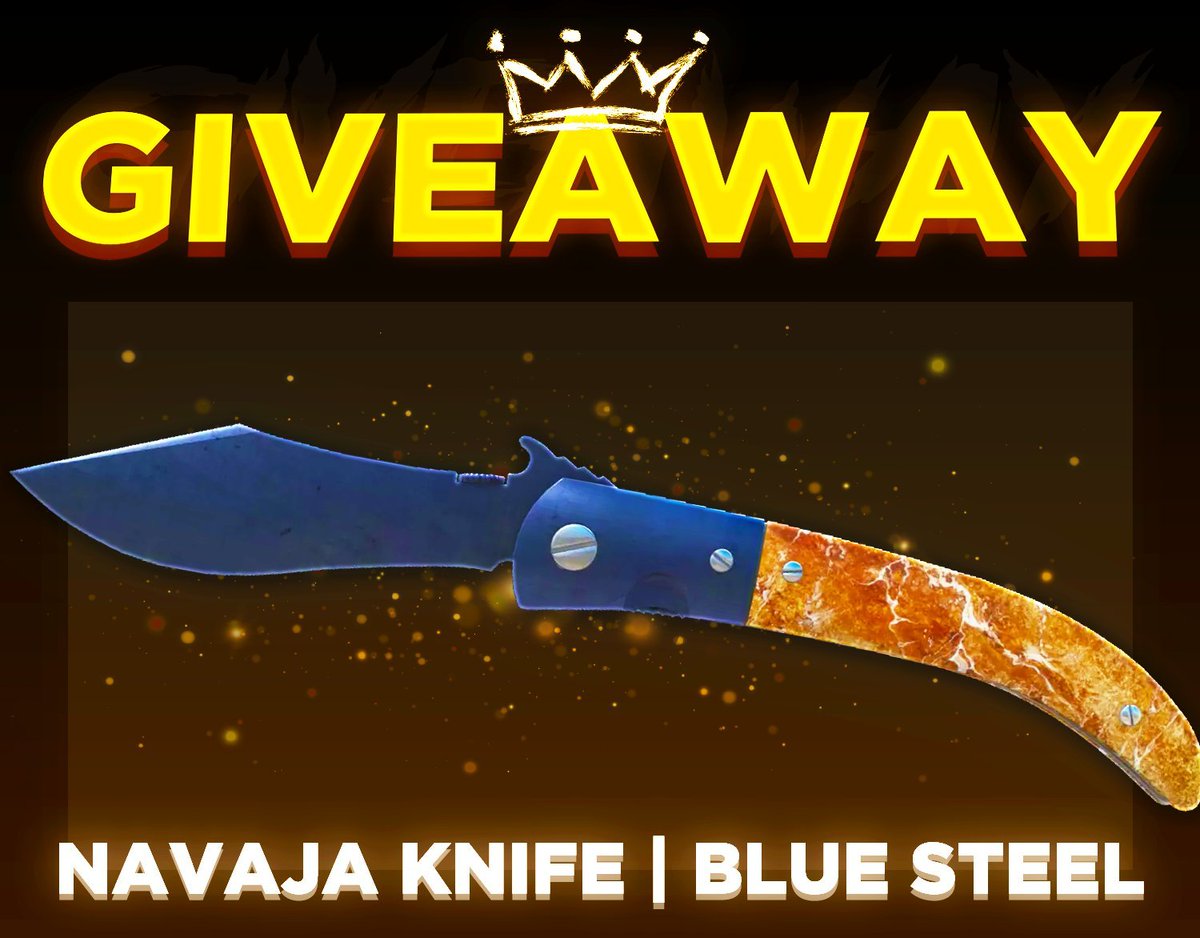 RewardifyGG's tweet photo. 💸 Navaja Knife | Blue Steel [$135] 💸
💎 CSGO/CS2 Knife Skin Giveaway 💎

⏩ Follow @RewardifyGG
🔁 Retweet
⬇️ Like + Subscribe ⬇️
https://t.co/ubJyi2KkH8
❗️ Watch the entire video to the end ❗️

🔜 Winner will be picked in a few days! GL! https://t.co/G08FkVmEap