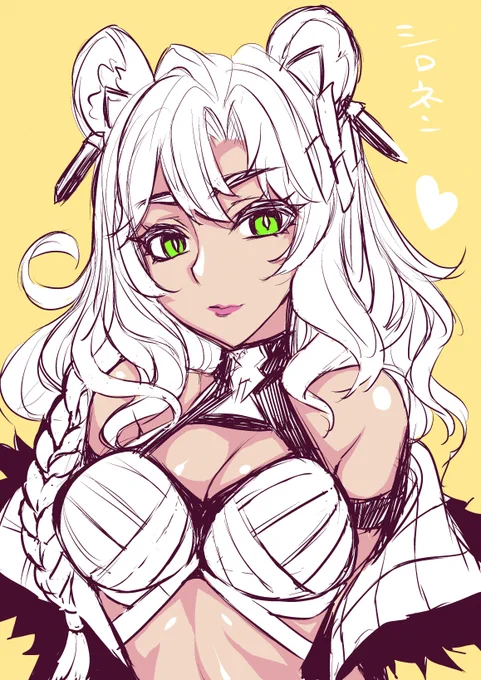 お迎え記念 #原神 #シロネン 