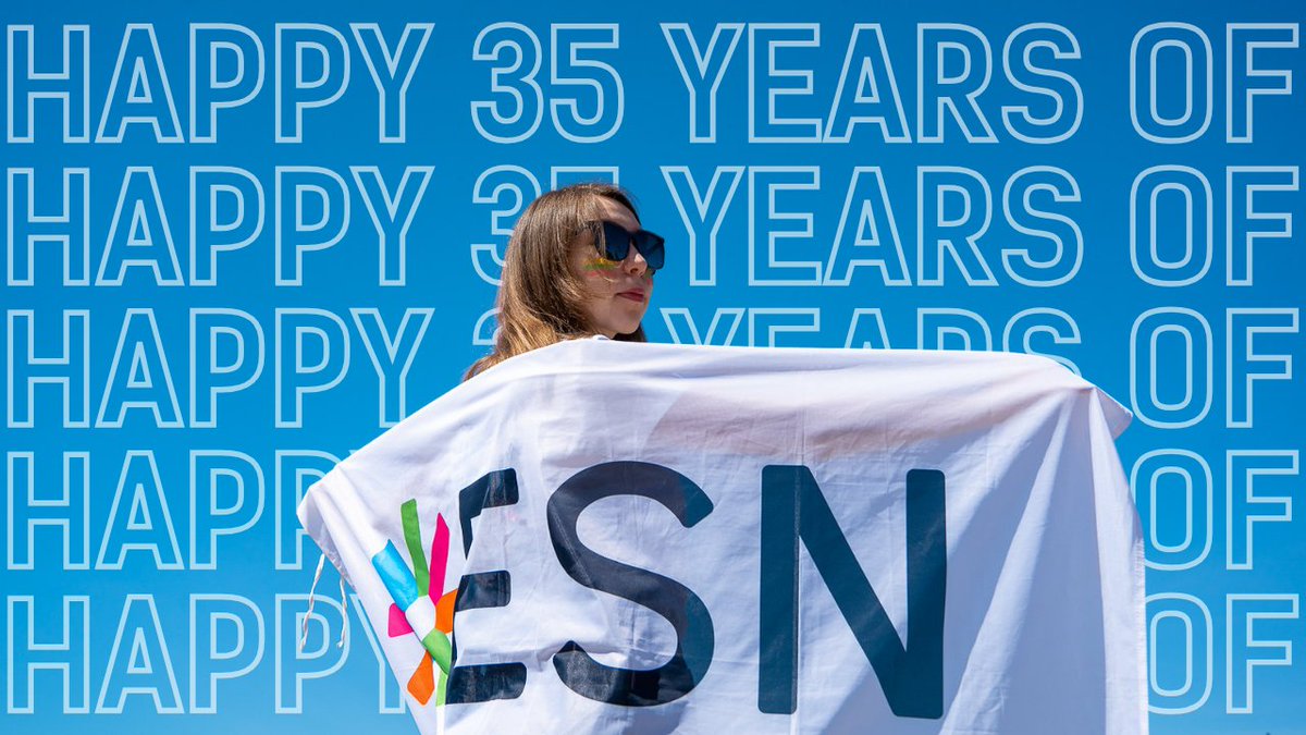 35 years ago, the ✨Erasmus Student Network✨ was born.

In light of the 3️⃣5️⃣th anniversary of ESN, Pablo Jiménez Benéitez created a #documentary during his #internship at the Headquarters of ESN in Brussels. 🎥

Watch it here ⤵️
youtu.be/lS3UwPKlL0o?si…