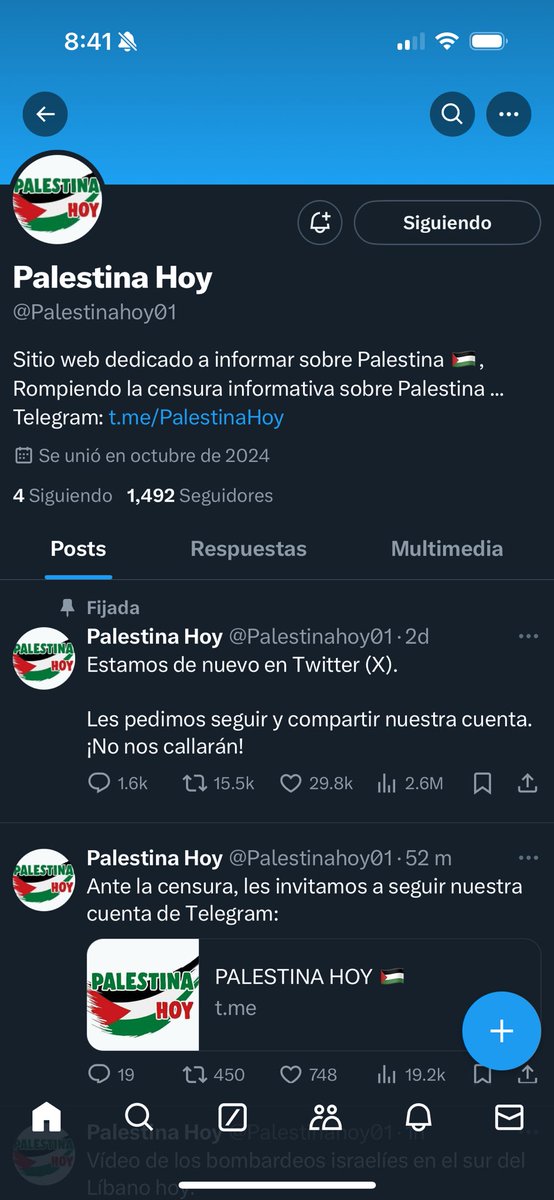 azulmansuy's tweet photo. @Palestinahoy01 No, los sigo, refresco y ya no los sigo. https://t.co/Uo6c3aOfdw