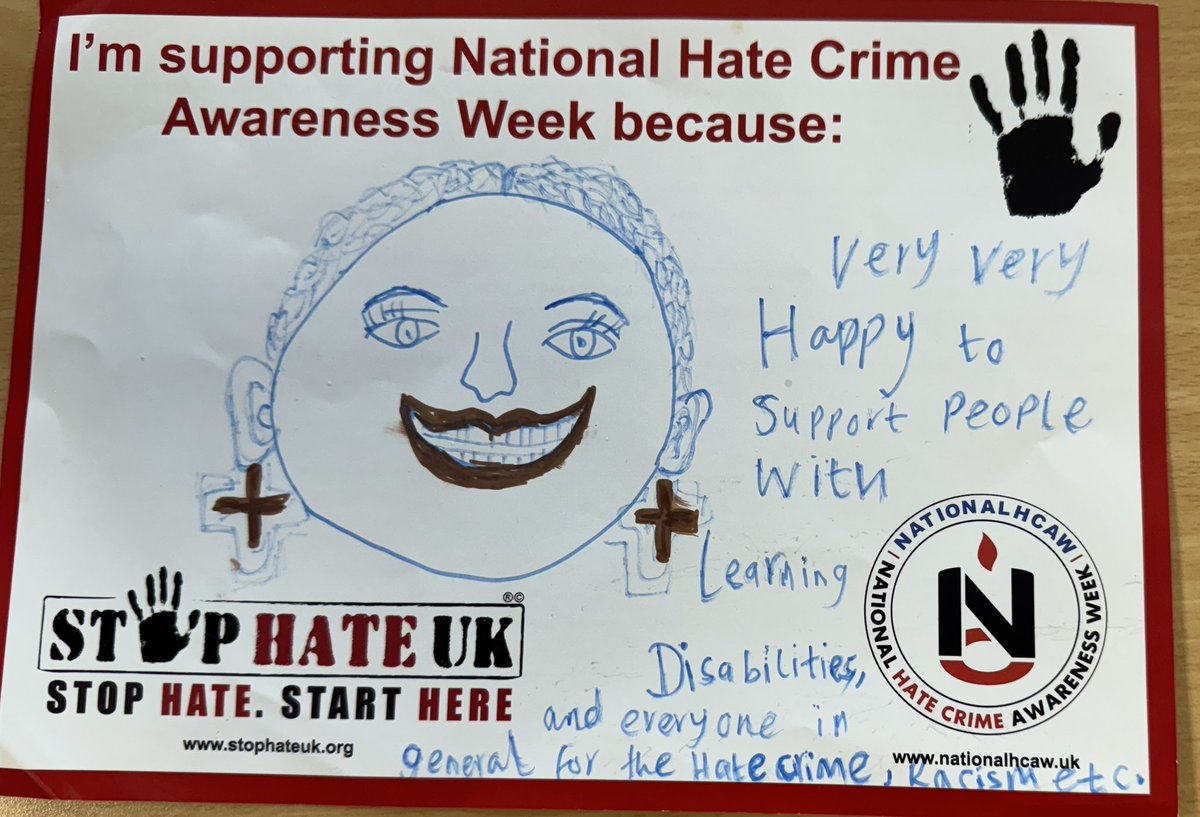 stophateuk's tweet photo. Valuable time this am with group members of #Lewisham Speaking Up who openly shared concerns &amp; frustrations re their #learningdisability #hatecrime experiences. We along with @DimensionsUK explained value  of reporting to make change, much room for improvement #NationalHCAW https://t.co/unMf6EAhF7
