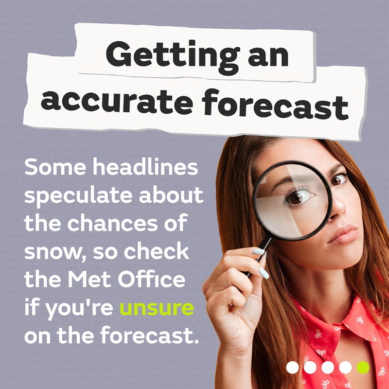 metoffice's tweet photo. π° There are some online headlines today talking about the chances of snow in the coming weeks... and even at Christmas!
Find out how snow forecasting works in the UK and why long-range one-off charts don't have the confidence some headlines suggest π
#WhenAccuracyMatters