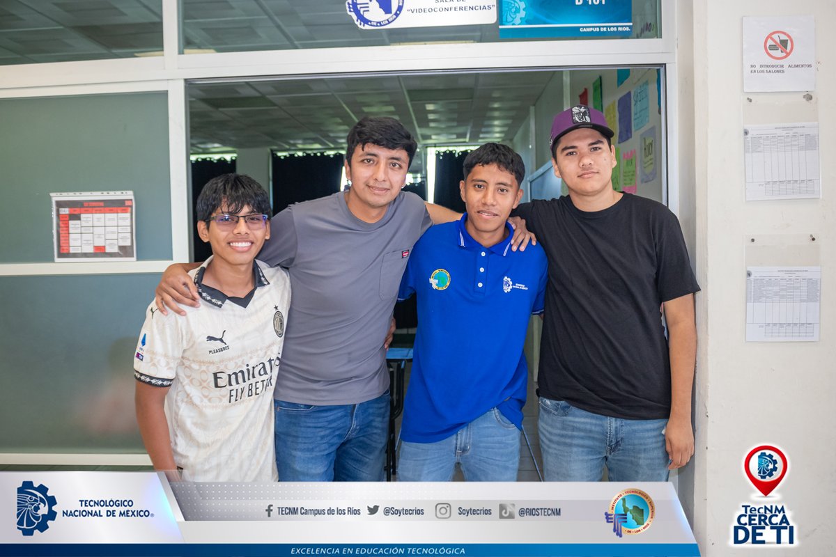 soytecrios's tweet photo. ¡El esfuerzo es el motor que impulsa nuestros sueños! En el TecNM de los Ríos, nuestros estudiantes lo saben muy bien: la clave para alcanzar las metas está en el trabajo constante.  Cada día se levantan con determinación y dedicación. https://t.co/smIDN9DPXm