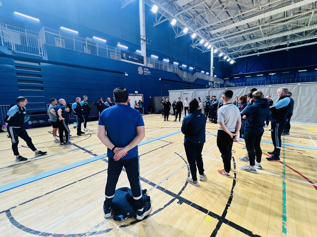 DublinGAACoach's tweet photo. 🔵INCLUSION FOR ALL🔵

Our GPOs were kept busy during today’s Inclusion For All Staff Development Day @SportIreCampus

🧩🗣️🎈

Massive thanks to @mellacurtis, @MooneyOwen, @sherro9, Owen McGrath &amp; Robbie Corr

#DubGAAGPO #Inclusion #Coaching #Sharing #Learning #Games #Development https://t.co/EgGN92QToO