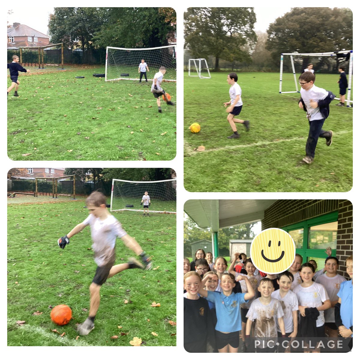 PE got a little wet today but Year 5 had what they called “the most fun ever” in a PE lesson and showed so much resilience. #ComberbachPE @ComberbachMrsY