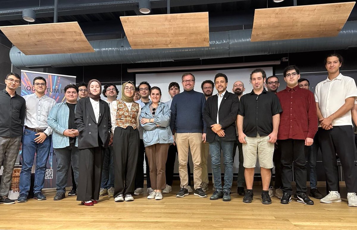 Kuantum Sistemleri ve Kuantum Teknolojileri alanında yaşanan devrimin konuşulduğu Quantum ITU Q-SUMMIT 24 etkinliğine katılan tüm misafirlerimize ve katılımcılarımıza teşekkür ediyoruz. 

#ComPro #Qndco #KuantumTeknolojileri #QSummit24