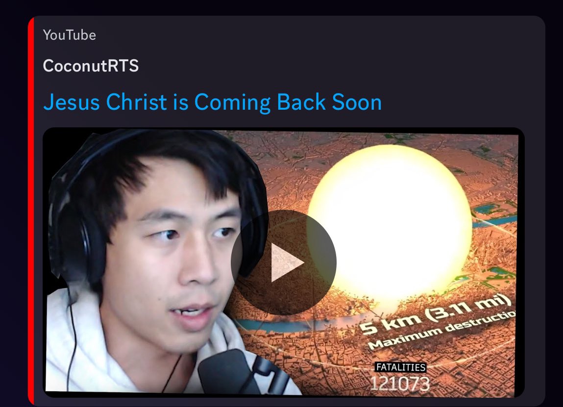 GOREJ1RA's tweet photo. This is what 10k hours of dbd does to you btw 

(no this isn't a joke video it's actual religious ranting) https://t.co/cZzva6554n