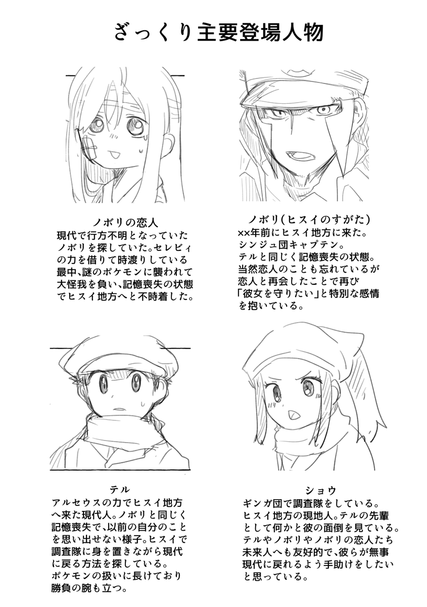 ⚠️翡翠▲夢③ ざっくり説明回 時系列としては空が赤くなる前(主人公追放イベ前)くらいを想像しています 
