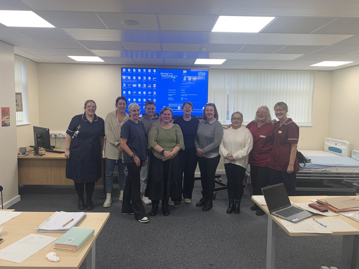 Igemi_NHS's tweet photo. Delighted to be at the RCO Band 7 development programme this afternoon listening to QI presentations. It seems like ages ago we did the first QI session but I’m so impressed with the work that’s been done since then @janetclegg21 @Tolu_Health @KellyMcdaid16 @RochdaleCO_NHS https://t.co/ZrAxq1AvWd
