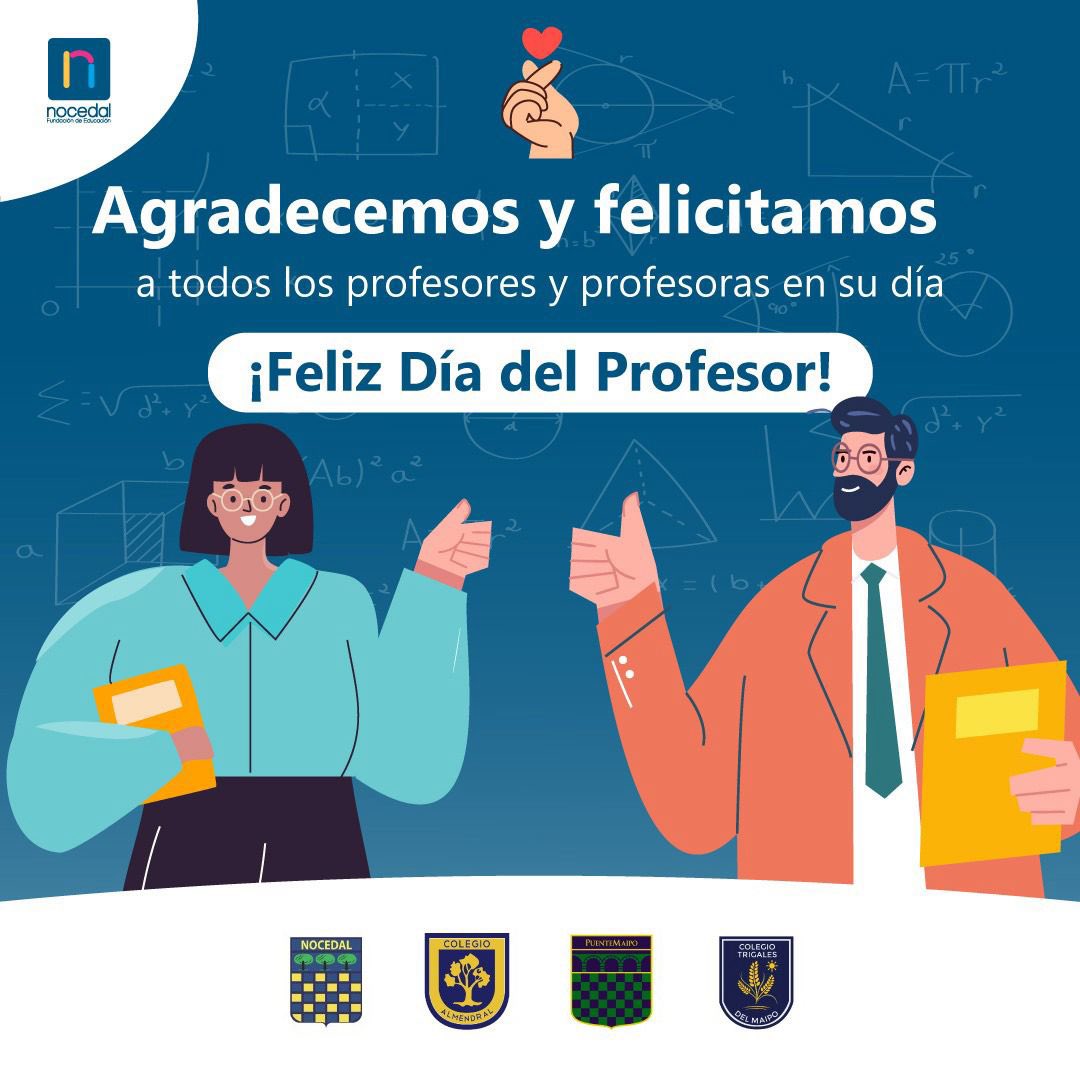 Feliz día a todos los profesores de Chile por su labor ejemplar y esencial🤩🙏