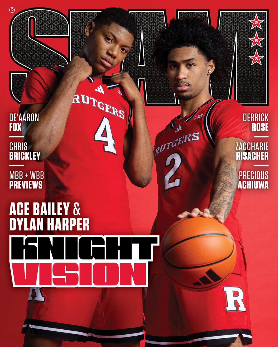 SLAMonline's tweet photo. Ace Bailey and Dylan Harper are about to turn it up in New Jersey 

SLAM 253 starring the Scarlet Knights is available now: https://t.co/s5v9yVgXDU https://t.co/CMcvJE5Phw