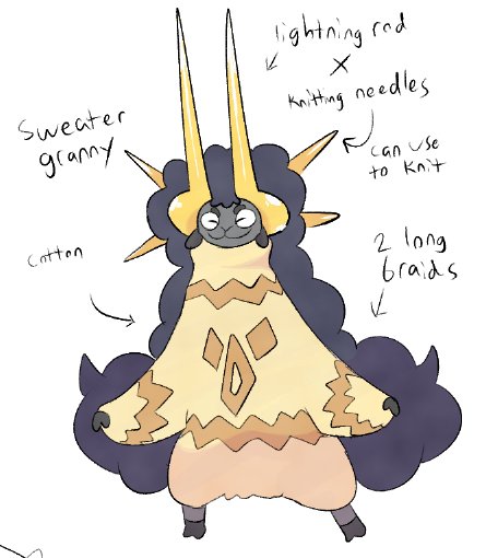 working on granny sheep