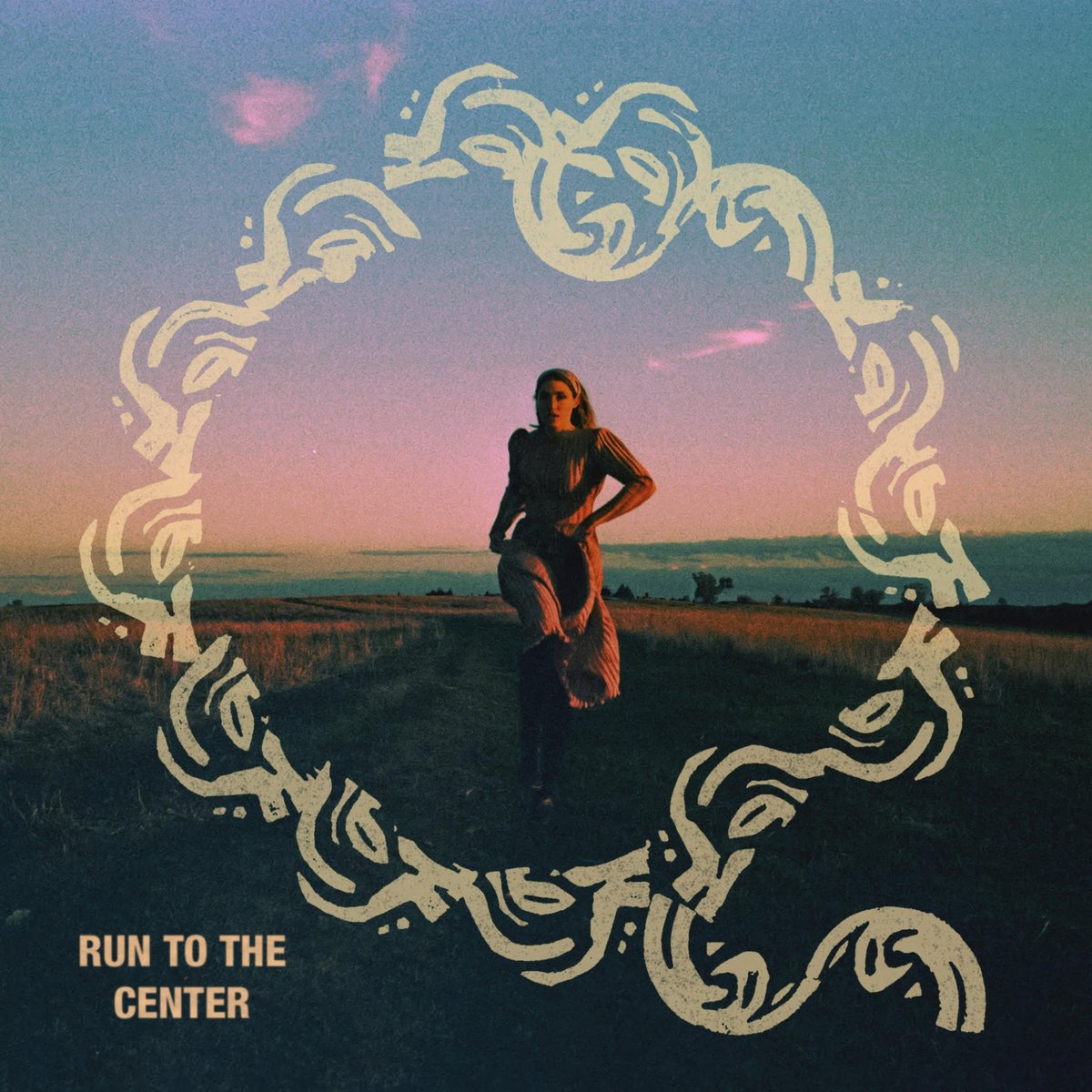 Run to the Center, my second LP, out Feb 28th. Produced by Luke temple. Cover photo by <a href="/RettRogers/">Rett Rogers</a> with potato print overlay by my mum, Pamela Livingston.