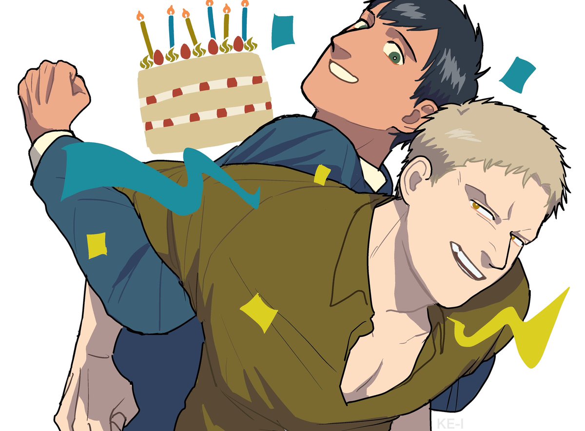 K_0_0_02's tweet photo. 山奥真ん中バースデー❣️2024
Happy Central Birthday to Rei &amp;Bert https://t.co/HweK0JVj59