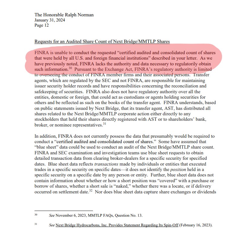 MetaGuyMarduk's tweet photo. @JunkSavvy #MMTLP
So, FINRA says in their response to @RepRalphNorman's open letter that they can't get the audited count of shares from all US &amp; foreign financial institutions. 

Ok, cool. We're asking for #Rule4140 to be exercised which FINRA can use to audit ANY member(firm) at ANY time. https://t.co/lZPyRFYkPZ