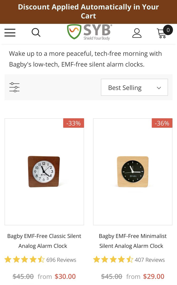blanderic's tweet image. Wake up to a more peaceful, tech-free morning with Bagby's low-tech, EMF-free silent alarm clocks. Visit tidd.ly/3Nsh53L

#techfree  #TechFreeLiving #alarmclocks #clocks  #alarmclock #emf