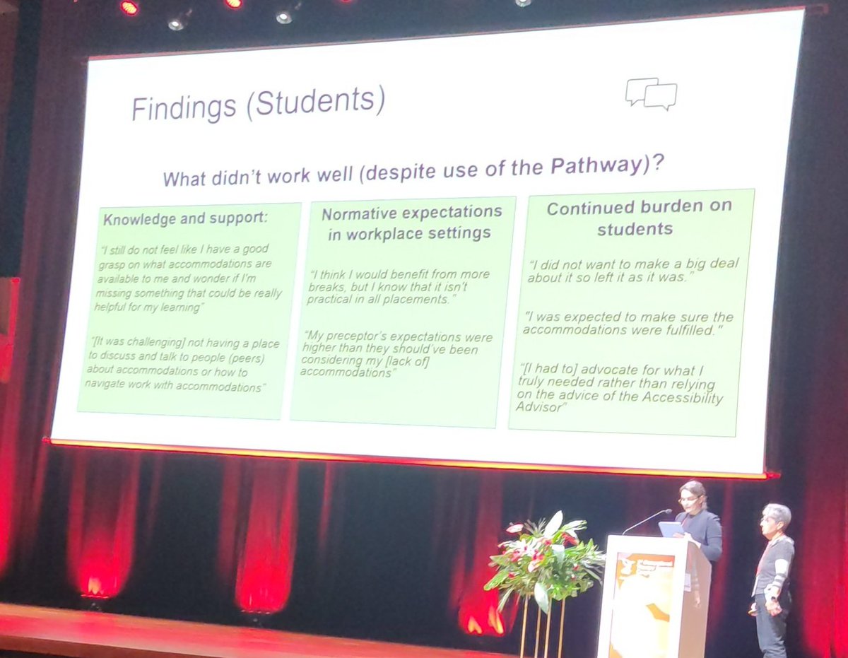 Lisa (@ot_lisab) on Twitter photo Interesting talk on introducing pathway for accomodations for students on placement, looks familiar to what we have found in <a href="/UoSOccTherapy/">University of Salford Occupational Therapy</a> with implementing our reasonable adjustments process for placement s #OTEurope2024 Interesting talk on introducing pathway for accomodations for students on placement, looks familiar to what we have found in <a href="/UoSOccTherapy/">University of Salford Occupational Therapy</a> with implementing our reasonable adjustments process for placement s #OTEurope2024