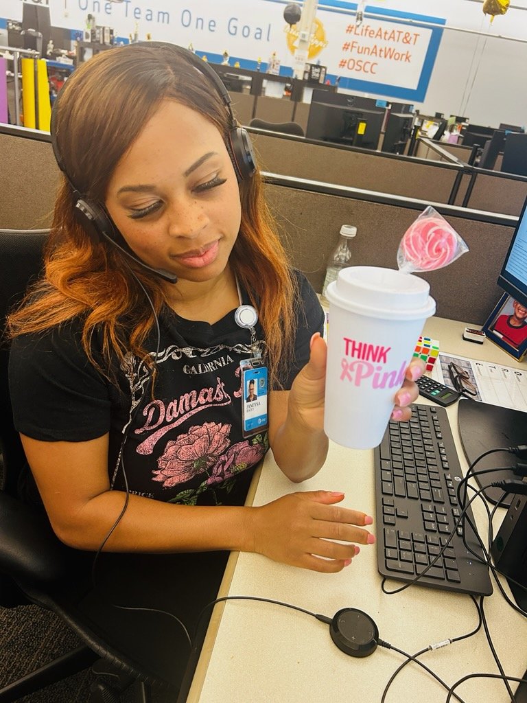 HustleHouseMSS's tweet image. On Tuesdays, we wear PINK! :) Our Hustle House Fun Committee hosted a PINK CANDYPALLOOZA in honor of Breast Cancer Awareness Month 💕  @SC_All_Stars @TeamFierceOSCC @wloceansprings @joe_farrell21 @AmaZingXoch #LifeAtATT