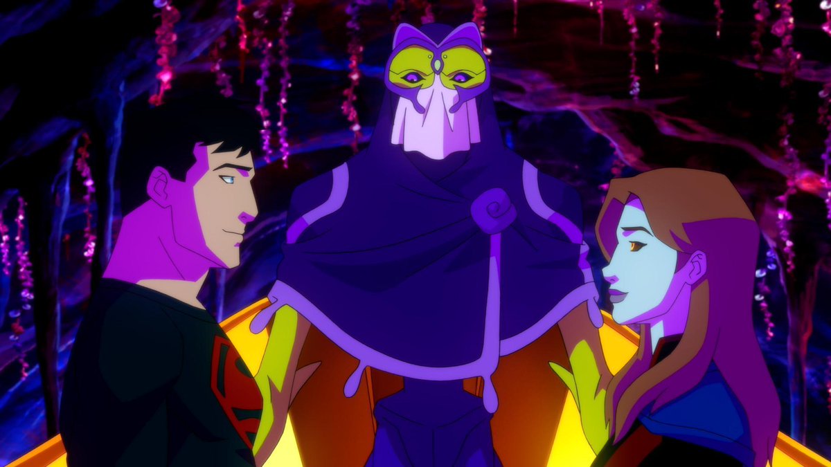 worldsfinest's tweet photo. Young Justice: Phantoms premiered on this day (Oct. 16) in 2021 with two episodes, "Inhospitable" and "Needful." Season four of the fan-beloved series began here with Miss Martian, Superboy, and Beast Boy on a trip to Mars to plan a wedding, though tragedy awaits... #YoungJustice https://t.co/dtYq0xyeyJ