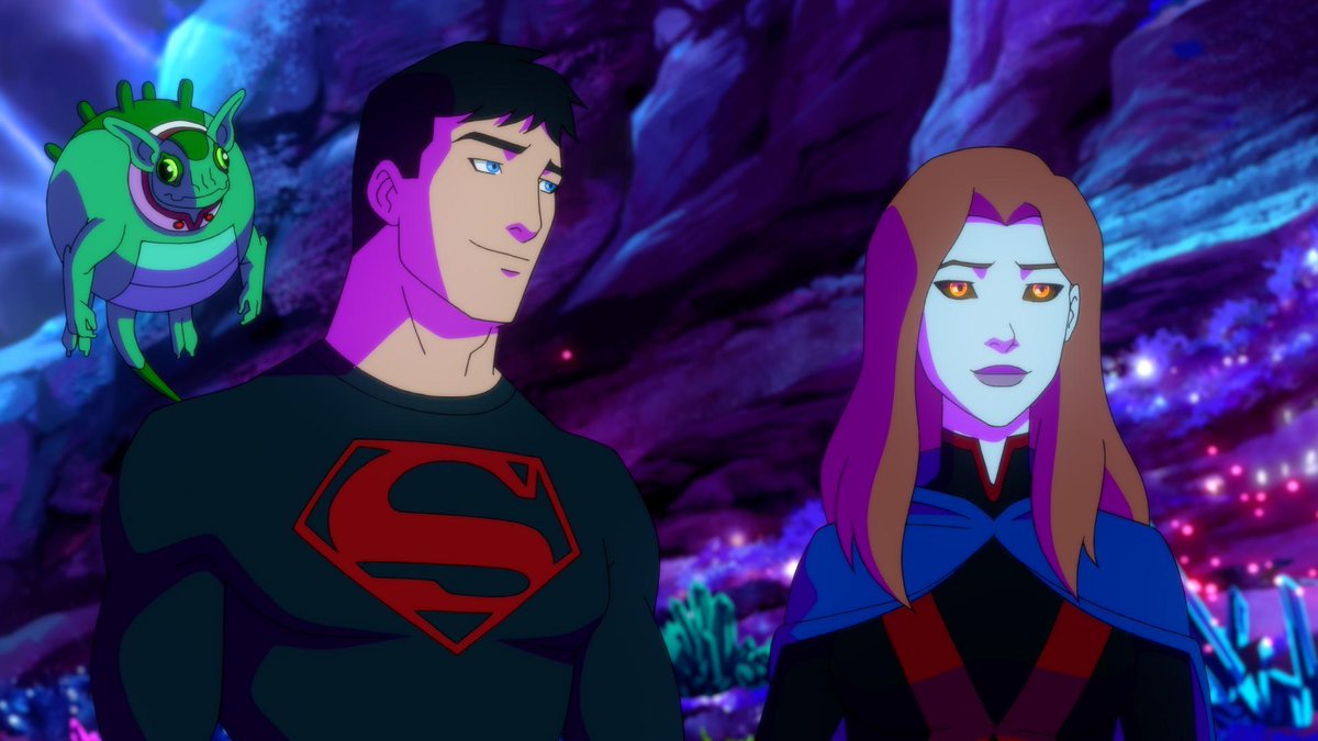 worldsfinest's tweet photo. Young Justice: Phantoms premiered on this day (Oct. 16) in 2021 with two episodes, "Inhospitable" and "Needful." Season four of the fan-beloved series began here with Miss Martian, Superboy, and Beast Boy on a trip to Mars to plan a wedding, though tragedy awaits... #YoungJustice https://t.co/dtYq0xyeyJ