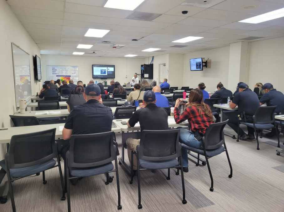 The Special Services Leadership team spent the past two days providing training to our MISD Police Department. We are combining forces to provide the BEST support to our students!