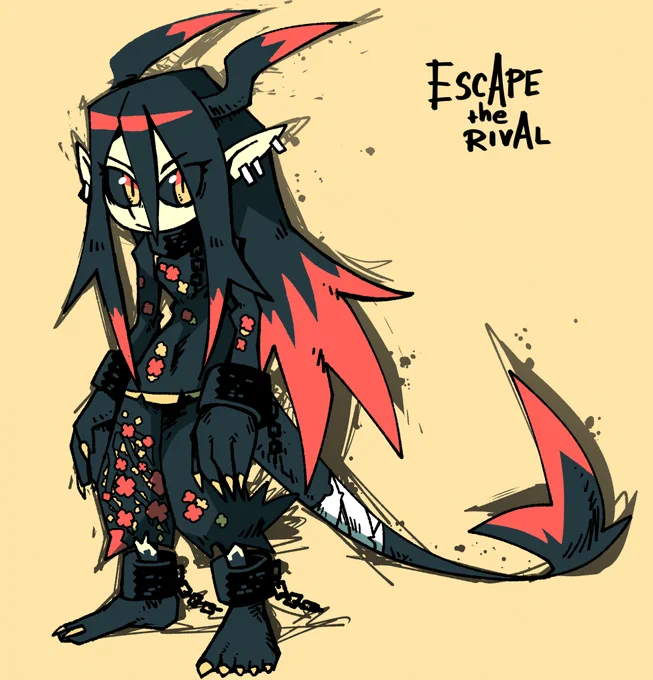 It's not a proper action adventure without the edgy counterpart to the main character.