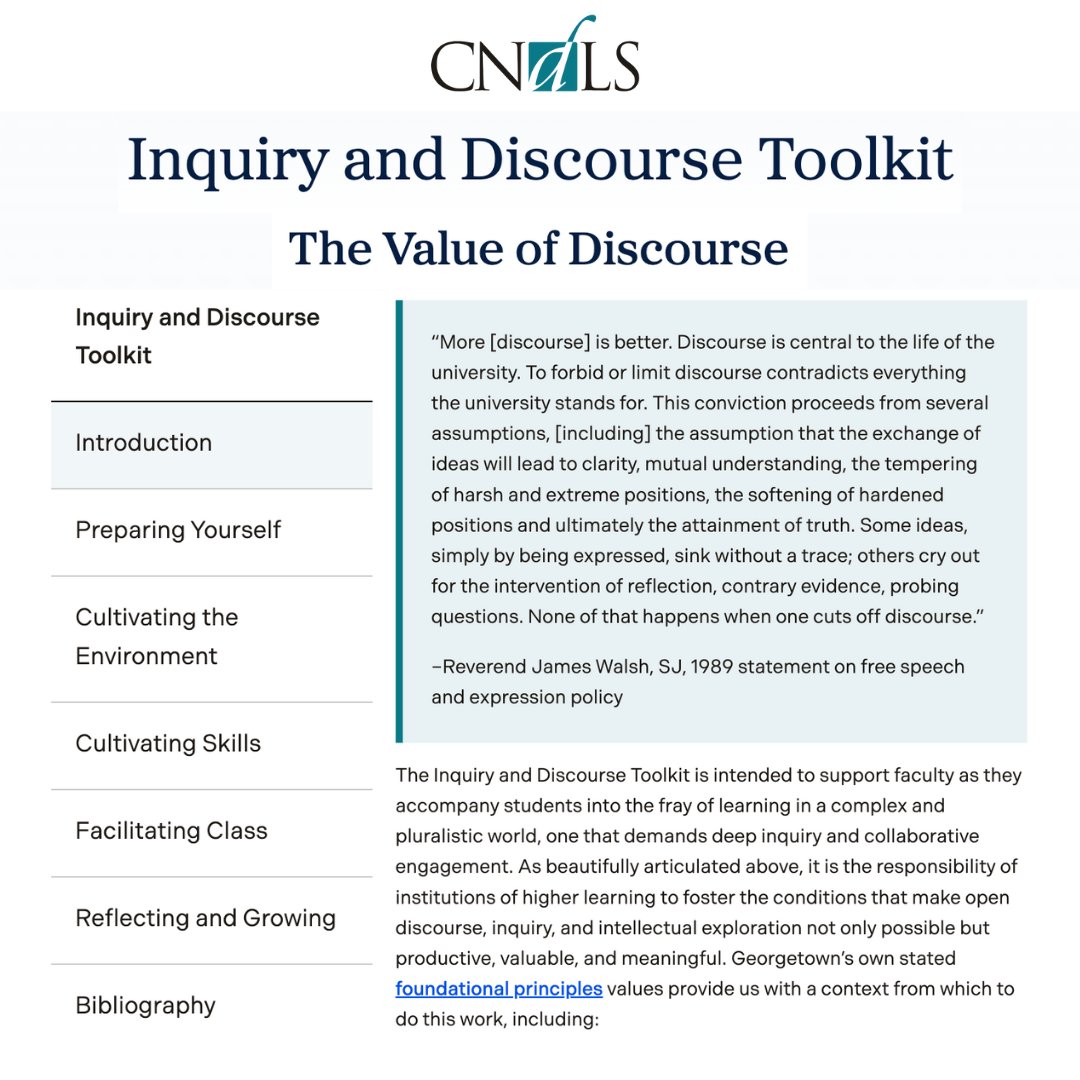 CNDLS @ Georgetown tweet media