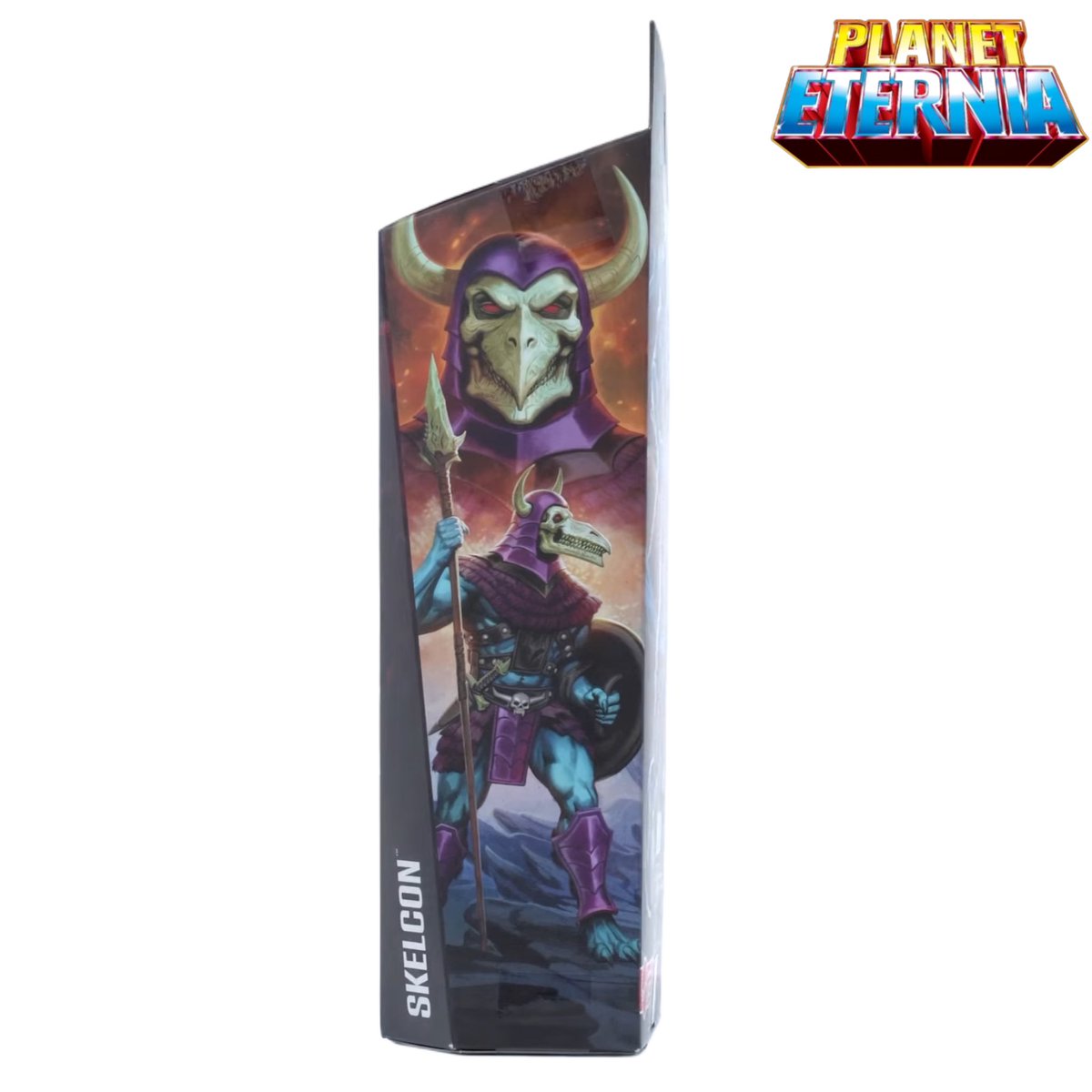 News | Roy Juarez von Mattel hat soeben den New Eternia Skelcon aus der Masterverse-Line in OVP gezeigt.

Wie gefällt dir die Figur in der Verpackung?

#mastersoftheuniverse #motu #heman