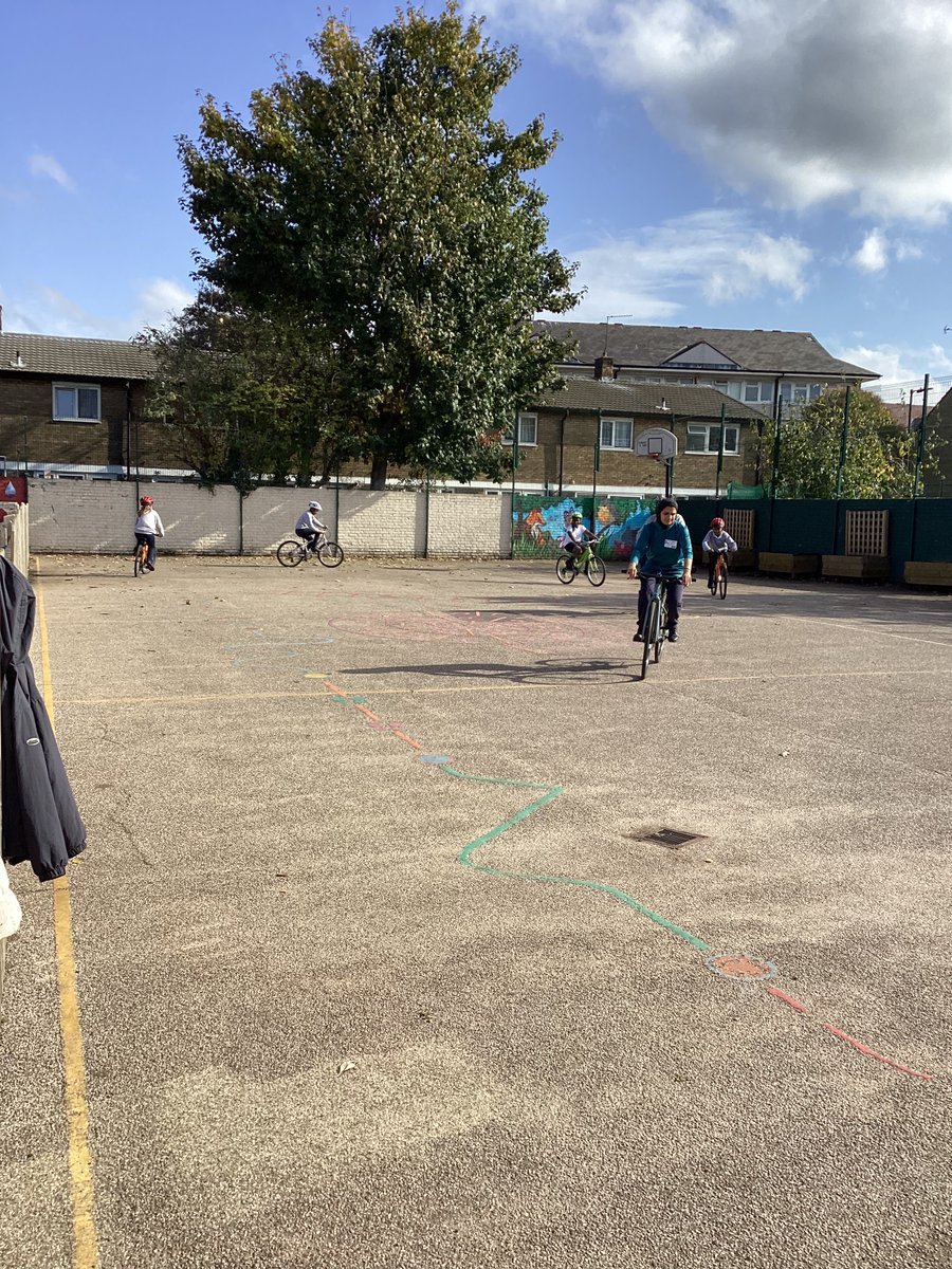 WestHamCESchool's tweet photo. Our UKS2 children are doing a terrific job honing their cycling skills during school cycle training! 🚴‍♀️🚴‍♂️ They're having a blast while learning to stay safe and confident while cycling. Keep up the amazing work! 👏🌟 #CycleTraining #RoadSafety #UKS2" https://t.co/KqeKPGR0ry