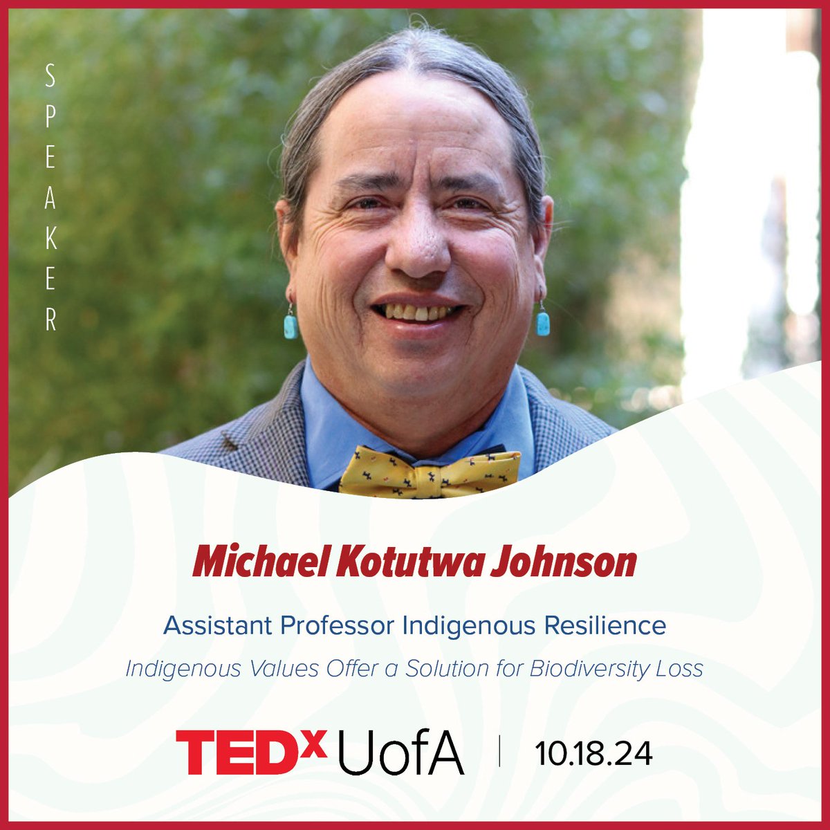 Join our TEDxUofA event this Friday, Oct. 18 at Centennial Hall; tickets are $5!

U of A researchers will discuss urban heat, dark skies, food as medicine, digital poetry archives and much more!

Explore event details &amp; get tickets here: 
bit.ly/3U2vzLE