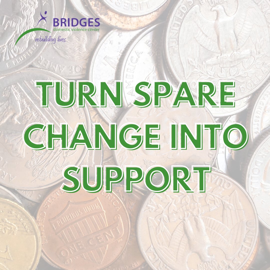 BridgesDVC's tweet image. 💜✨ Turn spare change into support with our 'Round Up' program! Each debit card purchase rounds up to the nearest dollar, with the extra going to Bridges DVC. For a $15.40 purchase, $0.60 helps survivors of domestic violence. Make every cent count! #SupportSurvivors #BridgesDVC