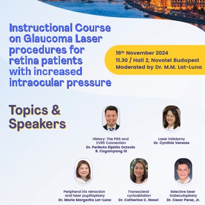 Expert vitreoretinal surgeons await you in Budapest!
What are you waiting for to register for the meeting?
Register here: evrsmeeting.com/registration/

#EVRS2024 #EVRSGotTalent #Health #VitreoretinalSurgery #Orthoptists #OphthalmicPhothographers #Ophthalmology #ophthalmologist