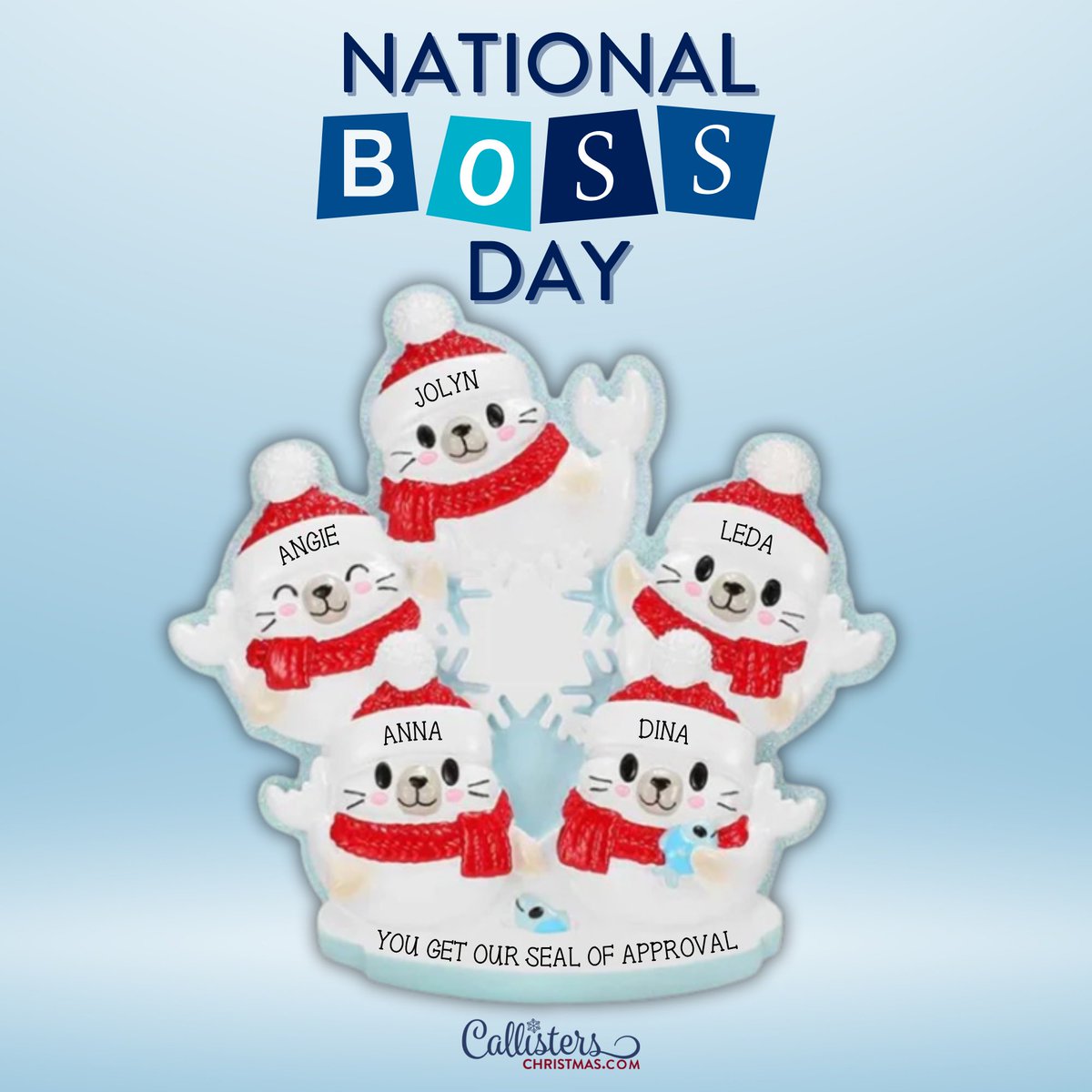 CallistersChr's tweet photo. Celebrate the Best Boss with a personalized ornament! https://t.co/t9X6SjnrUp
🧑‍💻
🕔
🖇️
#nationalbossday #bossesday #bossgift #lovemyboss #workfamily #workfam #workfamily❤️ #personalizedornaments #callisterschristmas https://t.co/rwsPhrtS4H