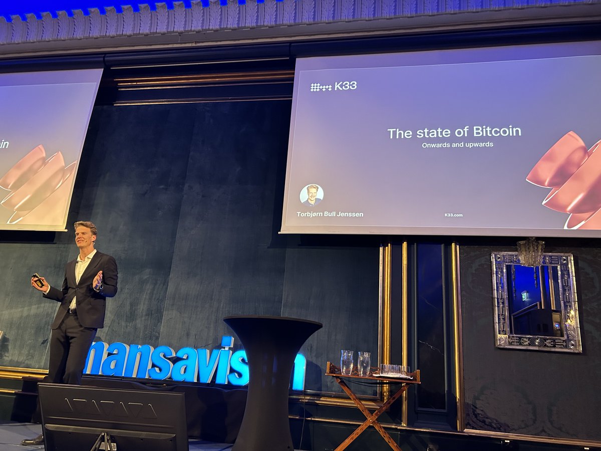 Our CEO <a href="/TorbjrnBullJens/">Torbjørn</a> is live from Investordagen in Oslo!

🧵👇
