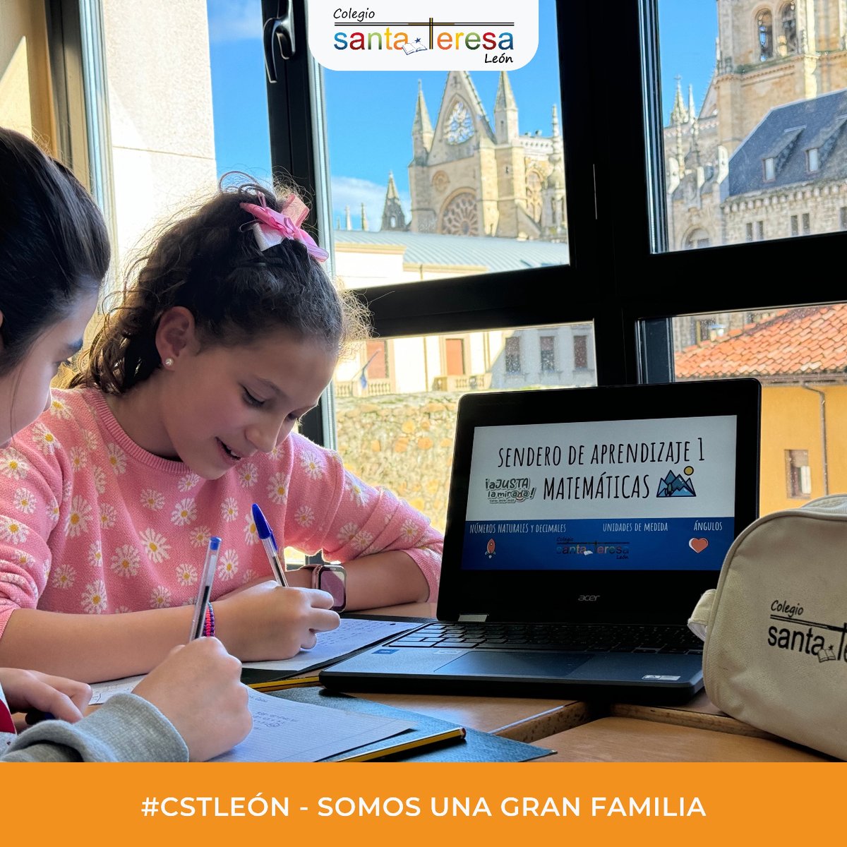 STeresaLeon's tweet photo. 5º de Educación Primaria ya ha iniciado sus senderos de aprendizaje. Una estrategia metodológica propia para desarrollar su autonomía y personalizar los aprendizajes. 🥾 #CSTLeón #RedCentrosIT https://t.co/b0AKjP2rfh