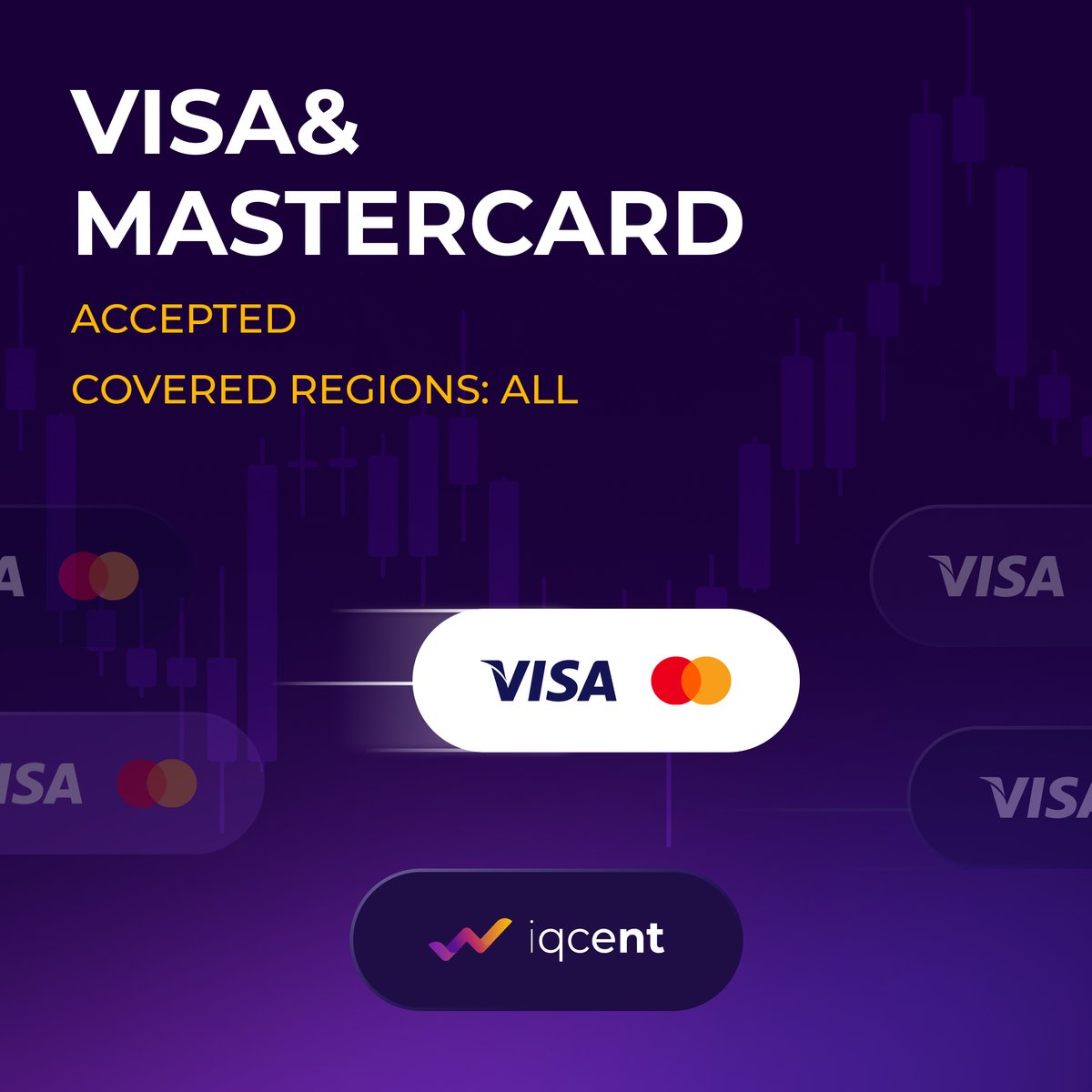 iqcentcom's tweet photo. 🌍 Deposit Worldwide with Visa &amp; MasterCard! 💳

Trading is easier than ever—wherever you are! 📍

💰 Ready to start trading? 
Deposit now and dive into the markets with confidence on https://t.co/I33ELzI8oJ https://t.co/h9nFM8NHVZ