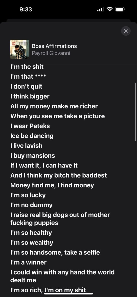 iSayRandom_Shxt's tweet image. ✅Every Morning🌞
💪🏾BO$$ AFFIRMATION$💰