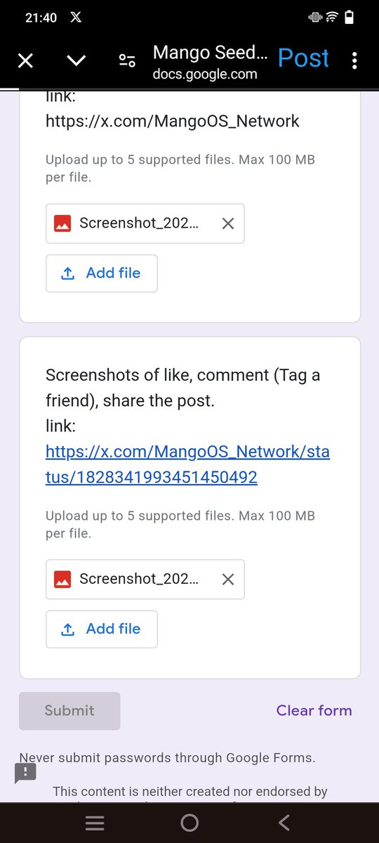 onoi1409's tweet photo. @TheToriant @MangoOS_Network Proof https://t.co/7DDyuLwsIN