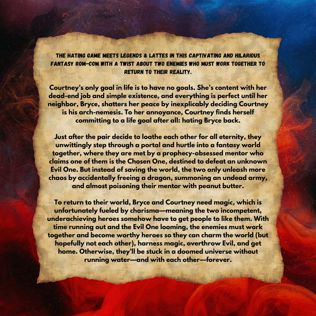 OBSESSED with this cover for Sloane Brooks's THE UNDERACHIEVER'S GUIDE TO LOVE AND SAVING THE WORLD, coming from <a href="/AtriaBooks/">Atria Books</a> on  August 12, 2025. 

This cover art by @wingbuffet is out of this world! I love everything about it.